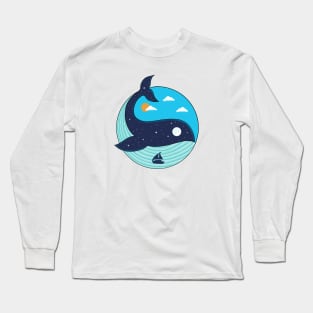 Whale Nature Long Sleeve T-Shirt
